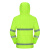 志臻 荧光绿反光分体雨衣套装可定制 赠肩灯和指挥手套 荧光绿YGL01 M165 