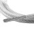 安达通 包塑镀锌钢丝绳 透明涂塑带胶钢丝绳带皮PVC钢丝绳包胶晾衣绳 4mm200米 