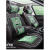 封美莱铃木羚羊1.3L汽车坐垫夏季木珠座套半包车座椅套2013/11款座垫 透气单座翡翠绿按摩散热