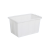亚桓菡 160升水箱750*545*450白色塑料水箱方桶加厚大容量卖鱼水产养殖养鱼塑胶箱长方形大号周转箱 