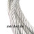 适用国标304不锈钢钢丝绳1 2 3 4 5 6 8 10 20钢丝绳钢丝晾衣绳细软绳 20mm7x19 1米
