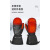 电热滑雪手套(焖子耐磨山羊皮防水加厚长续航单双板兼修 黑色 XL