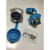 DH24USB信号防水航空插头金属壳体安装固定板端USB3.0防水连接器 DH24USB3.0插头带线+插座带蓝盖