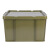 宫胜塑料收纳箱 52*38*32cm工业灰色周转箱收纳盒整理箱置物箱