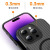 感不发黄防指纹MagSafe磁吸磨砂瓦楞波纹适用iPhone14手机保护壳 瓦楞 磁吸 磨砂黑 iPhone 15 Pro