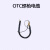 欧因适用于OTC机器人自动焊防撞器焊电缆喷嘴送丝管弯管导电嘴连杆绝 OTCB4机用电缆0.8米（1根）