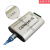 创芯科技can卡CANalyst-II分析仪USB转CANUSBCAN-2can盒分析 版银色