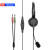 纽曼NM-HW700 单耳商务话务耳机 头戴式客服呼叫中心耳麦3.5mm双插接口