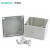 伊莱科（ELECALL)防水盒ABS材质防尘IP67防水塑料配电箱明装控制箱100*100*75 100*100*75 