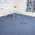 定制办公室地毯商用PVC拼接方块客厅台球厅水泥地隔音地垫大面积工业品 zx浅蓝色加强型 50*50cm1块沥青底