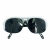 电焊面罩焊工面罩眼镜防护头戴式氩弧焊烧焊护脸防烤面具焊帽 单独黑色眼镜1个装不含面罩松紧带