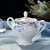 华光国瓷 骨瓷咖啡具 英式下午茶咖啡杯套装 茶具套装 梦幻卡布里15头 里 15头 0ml