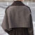 JZVQ女士风衣2023新款秋装女时尚气质收腰外套撞色拼接织带长袖小个子 咖啡色 M 85-100斤