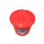 珠塑（ZHUSH）塑料提水桶 加厚耐用圆形收纳桶清洁洗衣桶大容量水桶 珠江桶带盖 4.5L
