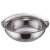 金诗洛 清洁不锈钢盆 20cm（1个）厚无磁斜边汤碗盆 厨房洗菜盆 KT-314