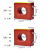 四线限流器XD1101520253040成套三相电抗补偿无功阻尼限流器40孔 XD140 小型