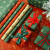 伏加瑞伏加瑞包装纸圣诞节生日节庆礼物礼品礼盒包装纸鲜花牛皮纸加厚包装纸 2.5cm丝带5米【中国红】