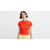李维斯（Levi's）女士紧身短款T恤 Gold Tab 时尚户外运动休闲透气吸汗短袖上衣 Albion Audubon Signal Red XS