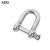 AZKJ  AZKJ-SK-016  D型卸扣不锈钢绳扣  尺寸：32mm*16mm*58mm  单位：个
