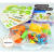 ODEK幼儿园桌面玩具螺丝配对积木塑料积木拼插玩具螺丝对对碰积木 198个手提箱装+图纸