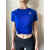 UNDER ARMOUR现货短袖女紧身新款运动健身跑步瑜伽压缩速干衣恤 蓝色400 现货支持鉴定 美版M(110-125斤)