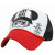 哲时 男女士嘻哈情侣网帽高挺透气卡车货车帽棒球帽遮阳帽子MZ1053 阿信 红色