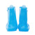 阿力牛 AZF86 PVC注塑一体成型防雨鞋套 加厚耐磨雨鞋套 蓝色高筒 S(34-35码) 