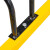卡英 自行车停车架 卡位式停车架 地锁卡位电动车停车架 黑黄分体3米7卡位自行车架