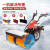 手推式扫雪机户外多功能道路除雪设备小型抛雪机滚刷电启动清雪机 65匹手启动（抛雪机）