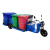 环卫三轮车垃圾分类保洁车小区物业垃圾运输车六桶垃圾清运转运车 高配6桶48V32A超威电池