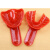 牙科口腔材料儿童牙托盘印模材取模型牙托盘无网塑料不锈钢牙 儿童小号5付装