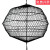 船用白昼信号球锚球黑球体圆柱体菱形体单锥双锥标识网状黑信号球 球型 锚球