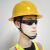 达林韦尔大边沿型男建筑工程防砸防晒劳保安全帽头帽 SBD-G1 红色