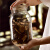 HYWLKJ喜碧玻璃密封罐家用装绿茶小青柑花果茶叶罐透明带盖罐子 圆形潘多拉500ml