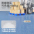 兰诗 QD451 地垫加厚耐磨防水地板革pvc地板贴铺地地胶垫 蓝色石纹 2*0.5m厚2mm