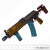高恩DS泽宁特AK74玩具枪阿卡105自动软弹儿童突击步抢发射器wargame 电动 10000发 105竞技版（11v）
