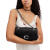 蔻驰（COACH）  女士单肩包 Tabby Shoulder Bag 26经典复古纯色菱格日常简约 Black