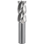 超硬白钢4刃全磨数控直柄不锈钢专用立铣刀加长HSS高速钢钻头铣刀 2*6*8*60