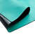 华东防静电台垫 宽1米*长10米*厚2mm 防滑耐高温橡胶垫绿色胶皮桌布维修桌垫