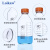 蜀牛玻璃棕色透明蓝盖丝口试剂瓶高硼硅蓝盖瓶100/250/500/1000ml 高硼硅透明100ml