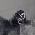 瑞桓柏防身朋克欧美时尚戒指摇滚十字架高级感男士霸气食板指潮人指环 美号12#（周长7.0m）