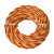 金龙羽 国标电线电缆 阻燃ZC-RVS2.5平方 双芯软线铜芯阻燃电源线 100米/卷 红黄色