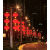 蒂尔洁户外亚克力灯笼市政工程景观亮化灯led塑料防水连串节庆灯笼 40#单个灯笼