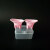 赞璐桐（ZANLUTONG）洗眼杯硅胶2只装送盒清洁器眼睛专用工具网红家用可多次用 花色
