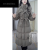 軬木芙丽琪时尚服女冬季2023新款高奢优雅气质显瘦中长款外套 灰色 2XL