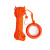 邦固 救援水上救生绳浮力漂浮浮索 （橘色绳）10mm+30米配环配钩