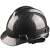 定制logo黑色安全帽工地国标ABS头盔碳纤维花纹帽领导监理 亮黑色V型碳纤维花纹