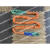 国标工业柔性吊装带双扣环形3510吨起重圆形软吊带吊车吊树吊绳 2吨1.5米 橘色绿色