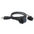 usb插座面板安装工业防水线USB座母座防水usb数据线0.1/0.5米 LU20-CA-U2-013（0.1米） A37 塑胶螺母