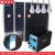 太阳能发电系统全套220V交流电户外灯照明蓄电池板能手机充电 LM-9300全套220V300瓦 90W板
